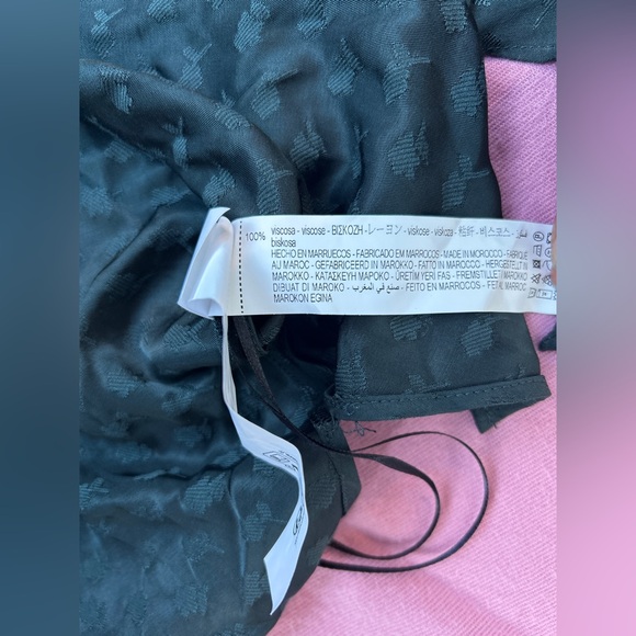 Zara green Asymmetrical Ruffled Blouse - Picture 5 of 6